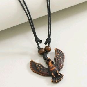 Mens Tribal Eagle Necklace